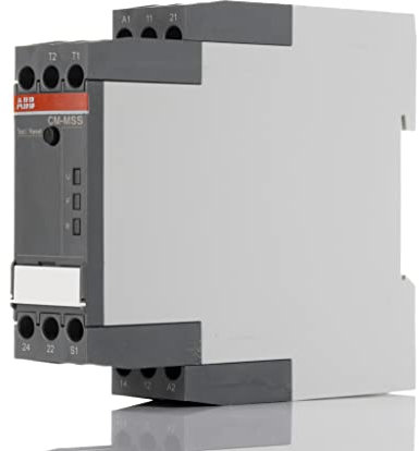 ABB CM-MSS Überwachungsrelais 220 → 240V ac 1-phasig, 2-poliger Wechsler DIN-Schienen