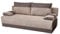 mb-moebel Couch mit Schlaffunktion und Bettkasten Schlafsofa 200cm Breit Gästebett Kindersofa Wohnzimmercouch Bettsofa 3 Sitzer Sofa Ausziehbar Sitzbank 196x92x85 cm Nisa (Braun)