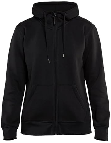 Blakläder 339510489900XXL Damen Hoodie Größe mit Reißverschluss in Schwarz, XXL