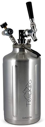 TrailKeg Bierkrug, druckfest, Edelstahl, One Size