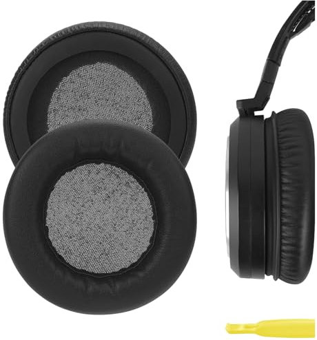 Geekria QuickFit Replacement Ear Pads for AKG K540, K545, K275, K267, K245, K182, K167 Headphones Ear Cushions, Headset Earpads, Ear Cups Cover Repair Parts (Black)