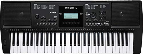 Kurzweil KP80, Keyboard, 61 leichtgewichtete Tasten mit Anschlagdynamik