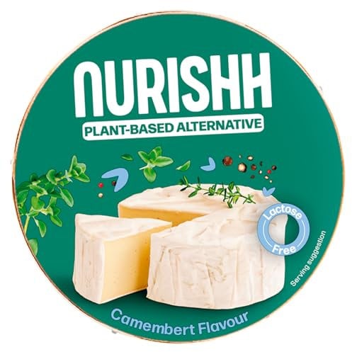 Nurishh Plant Based Vegan Alternative to Camembert, 140g