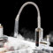 NeNchengLi 360° LED Elektrisch Wasserhahn Sofort Heizung Durchlauferhitzer Küche 3KW 220V