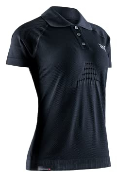 X-Bionic Damen Invent 4.0 Travel Polo Shirt Short Sleeves Women Polo Shirt