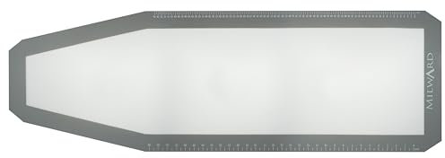 Milward Applique Ironing Board Fusing Mat Non-Slip Non-Stick Heat Resistant Silicone 49.25 x 16.25” – 125 x 41cm, Klar