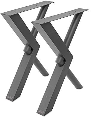 Bentatec 2er Set Design Tischgestell X Crazy Tisch Tischbein Esstisch DIY