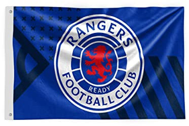 FOCO Offiziell lizenzierte Rangers FC Crest Fußballflagge