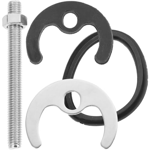 Hemobllo Kitchen Faucets Accessories Horseshoe Fixing Washer Basin Mounting Washer for Kitchen Sink Faucet Cover Wash Basin Fixing Kit