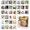 40 Pages Funny Desk Sign, 34 Different Fun and Flip-Over Messages plus 6 Erasable Blank Pages, Funny Desktop Flip Book for Office Gifts Desk Accessories (Cat Design)