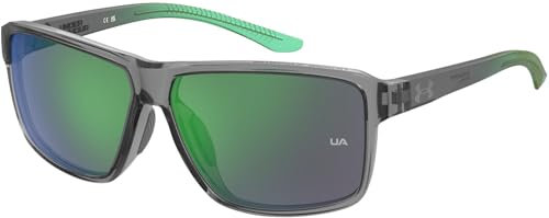 UNDER ARMOUR Herren Ua Kickoff/F Sonnenbrille, Grey Green, 62