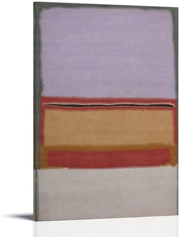 Mark Rothko ArtWork Poster, dekoratives Gemälde, Leinwand, Wandkunst, Wohnzimmer, Schlafzimmer, 20 x 30 cm
