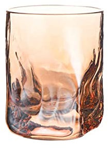 Bicchiere Di Vino Martellato Quadrato, Bicchiere D'Acqua, Tazza D'Acqua, Bicchiere Di Vino Di Vetro Succo/C /330Ml