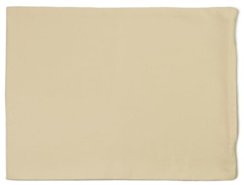 Inlett ca. 30x20cm, mit Reißverschluss - Baumwolle Köper rohweiß. Hülle ideal für Selberbefüller von Kissen - Inlett ca. = Leere Kissenhülle - Inhalt: 1 Stück