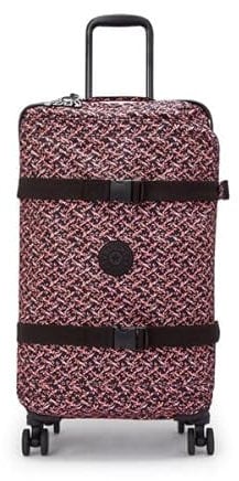 Kipling Spontaneous M, Medium Wheeled Luggage, 24 x 69 x 52 cm, Dancing Bouquet (Multi)