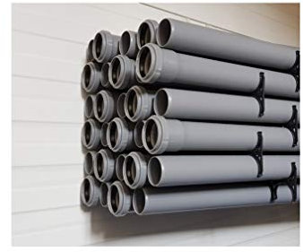 HT Pipe Various Sizes in Grey (Rod Product) (Plastic, HT 40 mm 96 cm Long)