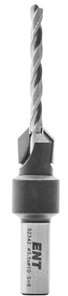 ENT 52342 Versenker 90° HW (D1) 10 mm, Bohrdurchmesser (D2) 3,5 mm, L 44 mm