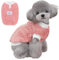Jemmytu Hundepullover für Kleine und Mittelgroße Hunde, Hunter Pullover, Katzen Kleidung, Chihuahua Kleidung, Katzenpullover, Winter Warmer Hunde Pullover (Rosa, L)