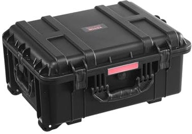 VEVOR 2,5 Kubikfuß Hartschalenkoffer, Hartschale Trolley Koffer mit Rollen & einziehbarem Ziehgriff, IP67 wasserdichte Schutzhülle mit 4 Clips, 4 Vorhängeschlosslöchern und Schaumstoffeinlage