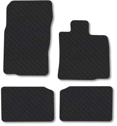 Mini Paceman (2013-2016) 5mm Rubber Car Mats | Heavy Duty Rubber Tailored Fit Floor Mats Full Coverage Durable Waterproof Accessories Easy Clean Anti Slip Made in the UK