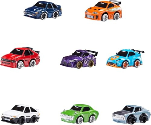 litte tikes CarTuned JDM Serie 3 (Assorted) – mit Echten Gummireifen und Metallkarosserien, Wiegt mehr als 40 g, für Sammler Gefertigt