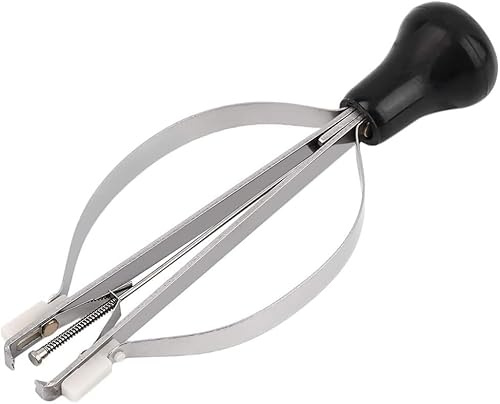 CYTGOUPER Metall Uhr Kolben Abzieher mit Kunststoffspitzen, Kolben Design Uhr Nadel Entferner, Uhr Hand Removal Tool für Reparatur, Herstellung und mehr, Schwarz