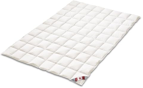 Bach's Betten Welt Mega Preis Canada Daunendecke extra Light Sommerdecke 100% Natur extraweiche Daunen Federn Klasse 1 (200 x 220 cm)