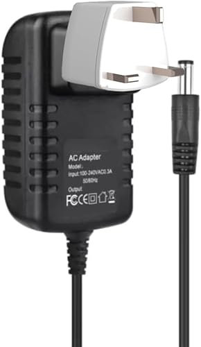 Rlltogto AC/DC Adapter Replacement for Black & Decker CD9602 9.6V Drill Replacement Charger # 90500925-01