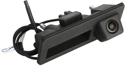 Erisin Rückfahrkamera für VW für Audi mit Griffleiste, AHD-720/CVBS, F36D-Chip, 850er Linse, 140° Weitwinkel, duale Umschaltung, optionale Hilfslinien, IP68 wasserdicht – ES660