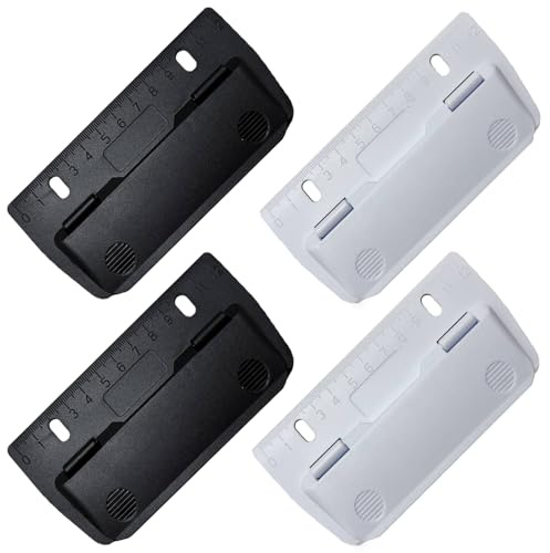 4PCS Mini-Taschenlocher zum Einheften,Locher für ordner, Hole Puncher Locher Klein