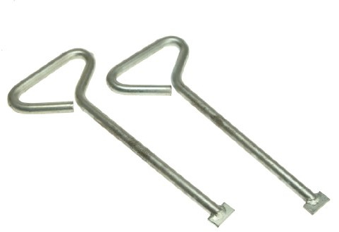 Monument Mlk12 Manhole Cover Lift Keys (Pack of 2) - 12in