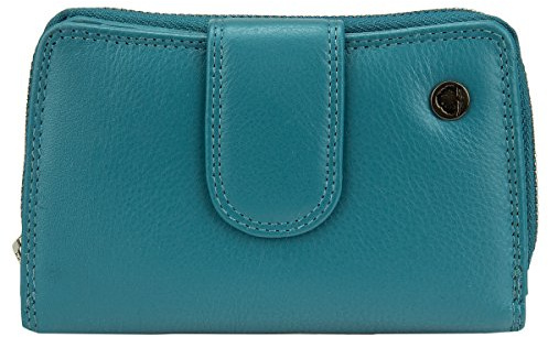 Greenburry Spongy Geldbörse Leder 8,5 cm