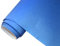 Neoxxim 9€/m2 Premium - Auto Folie - GEBÜRSTET Aluminium BLAU Brushed 200 x 150 cm - blasenfrei Lackfolie dehnbar Möbelfolie