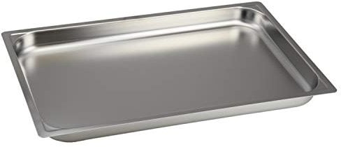 Piazza Teglia Gastronorm 1/1 - in Acciaio Inox - H 4Cm