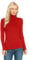 Candid Styles Womens Ladies Polo Roll Neck Long Sleeve Turtle Neck Plain Jumper Top 8 26, M/L 12-14, Red…