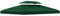 Outsunny Toile de Rechange pour pavillon tonnelle Tente 3 x 4 m Polyester Haute densité 180 g/m² Vert