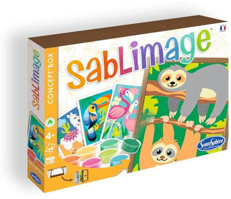 Sentosphère Sandbilder Tiere Südamerika