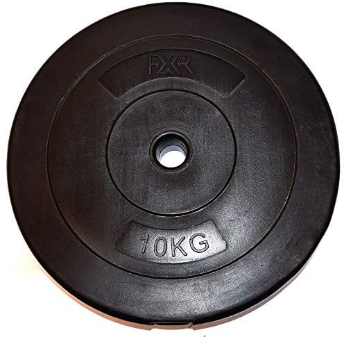 FXR Sports 1 Standard Vinyl Weight Plates (2 x 10kg)