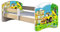 Kinderbett Jugendbett mit einer Schublade und Matratze Sonoma mit Rausfallschutz Lattenrost ACMA II 140x70 160x80 180x80 (20 Bagger, 140x70)