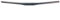 Fahrrad Lenker Alu BBB Horizon Flat MTB E-Bike Backsweep 9 Grad Di2 schwarz 760mm