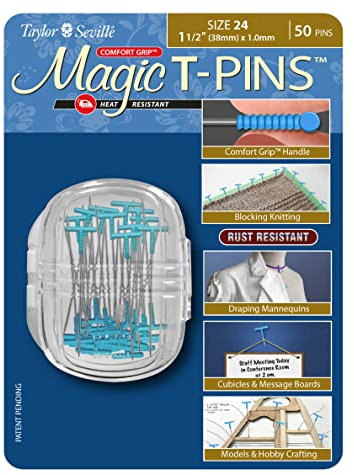 Taylor Seville Magic T-Pins-Size 24 50/Pkg