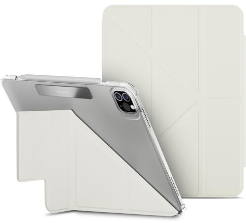 MAGEASY Schutzhülle für iPad Pro 11 Zoll (27,9 cm) – Folio-Schutzhülle mit Multi-Winkel-Ständer, Apple Pencil Halter, schmutzabweisend, kompatibel mit iPad Pro 11 Zoll (2018–2022) & iPad Air (5. / 4.