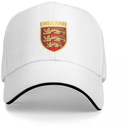 QFLLQLFF Basecap England Royal Arms Baseball Cap Anime Hut Hüte Hüte Frauen Männer Geschenk