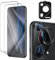 Funrae Protector de Pantalla para Huawei Pura 70 Ultra 5G y Protector Lente Cámara [2+1 Piezas], 0.33MM HD Dureza 9H Ultra Resistente Cristal Templado Vidrio Templado