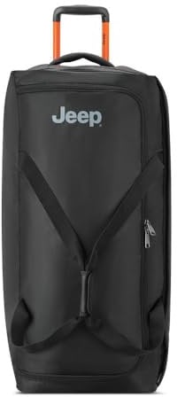 JEEP Trolley Kabinengepäck Handgepäck -DELSEY in Zusammenarbeit mit JEEP - Bequem, praktisch und geräumig aus ultrastarkem Material. Verfügt über ein großes Hauptfach mit.., 00 schwarz, XL