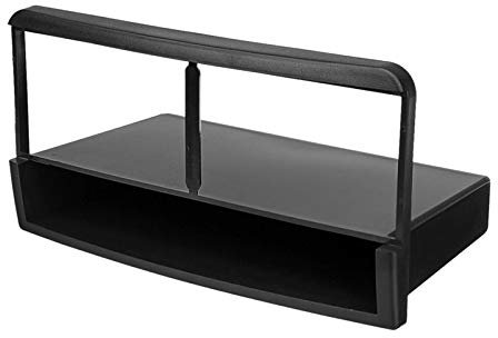 Mascherina Autoradio,Plancia Autoradio 2 Din 1 DIN autoradio Mascherina con lettore DVD Pannello Audio Trim for Ford Fiesta messa a fuoco 1998-2006