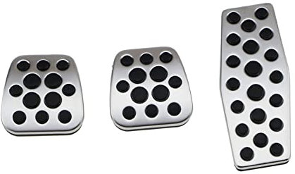 Auto Pedalauflagen Für OPEL Für Mokka 2013 2014 2015 Für Astra J Für Insignia Auto Rest Pedal Fuß Kraftstoff Bremse Kupplung Für MT/für at Pedale Autopedal(Manual Without Rest)