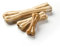 Hundesnackbar - Büffelhautknochen | Premium Kausnack für Hunde | Kauknochen | Hundeleckerli (L ca. 20 cm)
