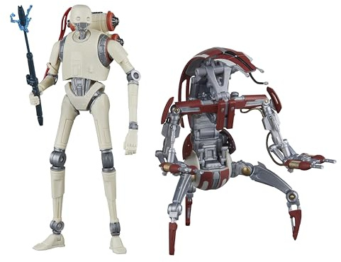 Star Wars The Black Series KX Security Droid Enforcer & Droideka Jedi: Survivor 15-cm Action Figures