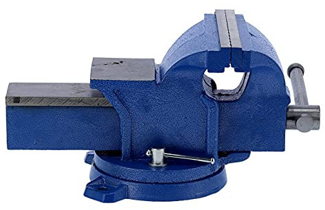 Bench Vise Metal Heavy Duty 360 Degree Swivel Base Tabletop with Anvil for Milling Machines Mechanical Maintenance